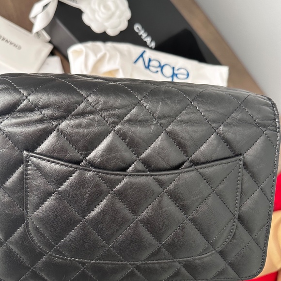 Chanel Black 2.55 Wallet on Chain WOC Full Set pristine condition - Picture 15 of 17